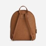 Java City two-zip backpack Leather