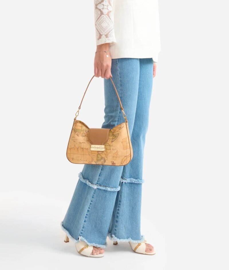 Gold Touch Shoulder Bag Leather