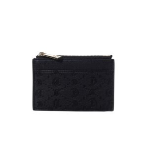 Cardholder with zip pocket