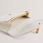 WESMINA Padlock Detail Matinee Purse