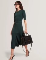 ANELLE TB Detail Large Leather Tote Bag