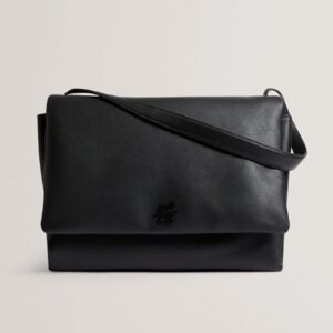 TASHAH Belt Detail Canvas Herringbone Backpack