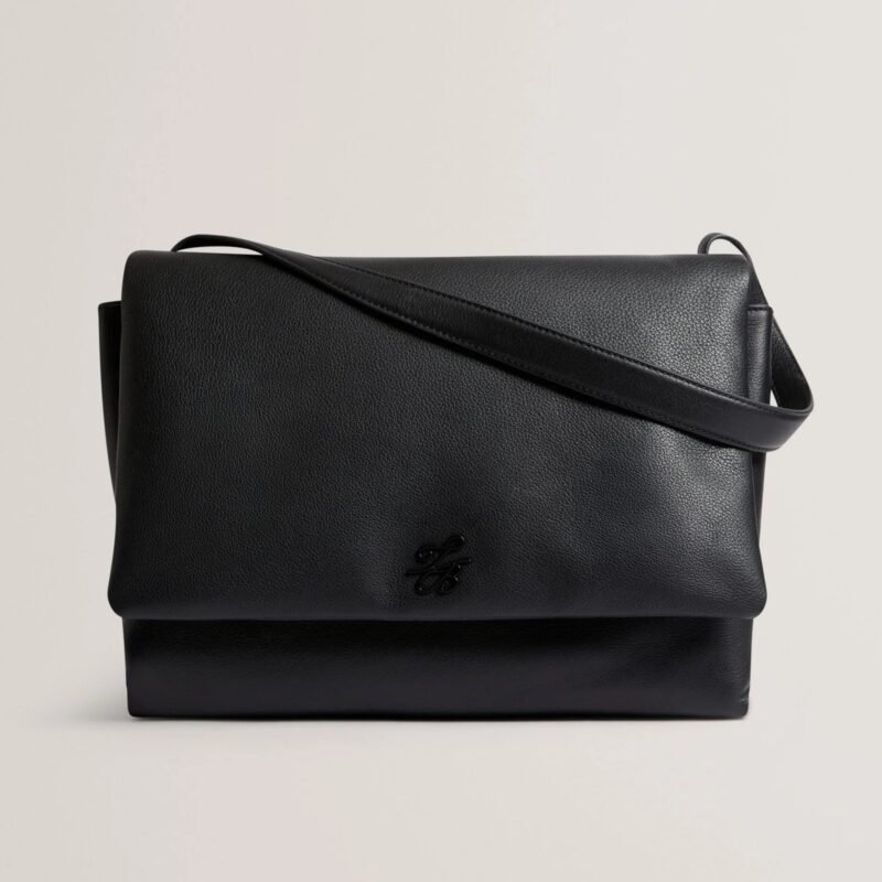 MARGOU Padded Leather Large Shoulder Bag