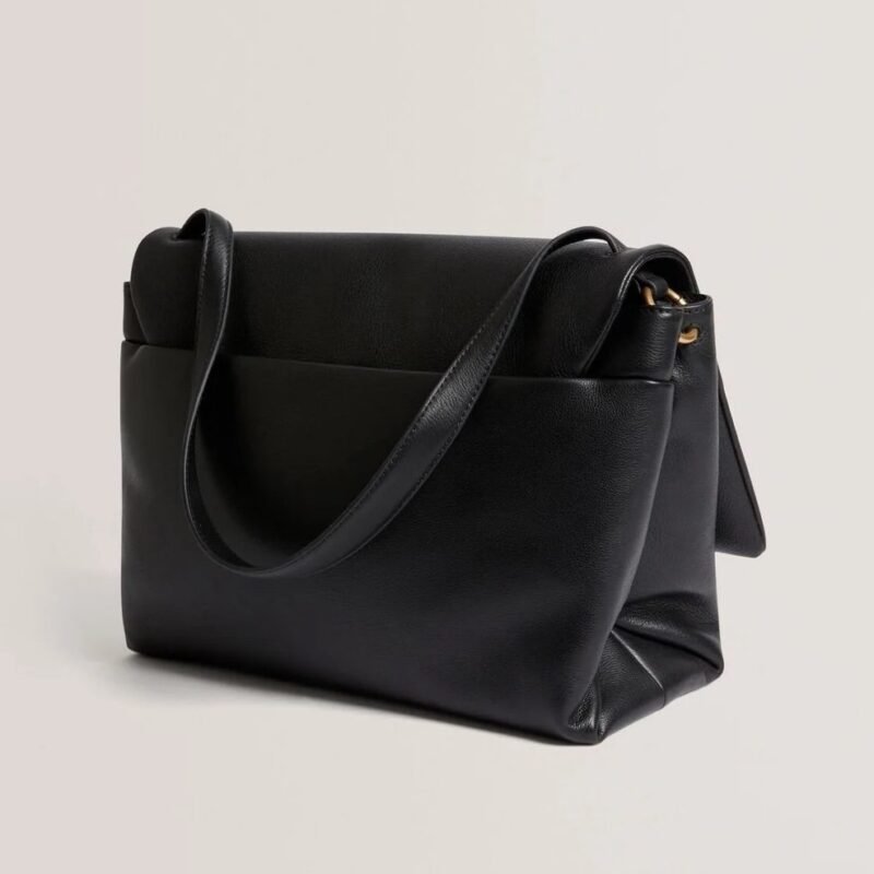 MARGOU Padded Leather Large Shoulder Bag