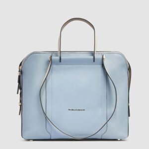 Leather laptop bag