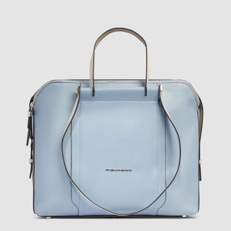 Leather laptop bag