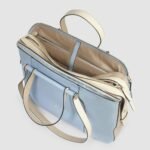 Leather laptop bag