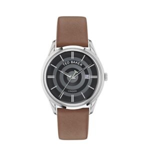 LEYTONN brown leather watch