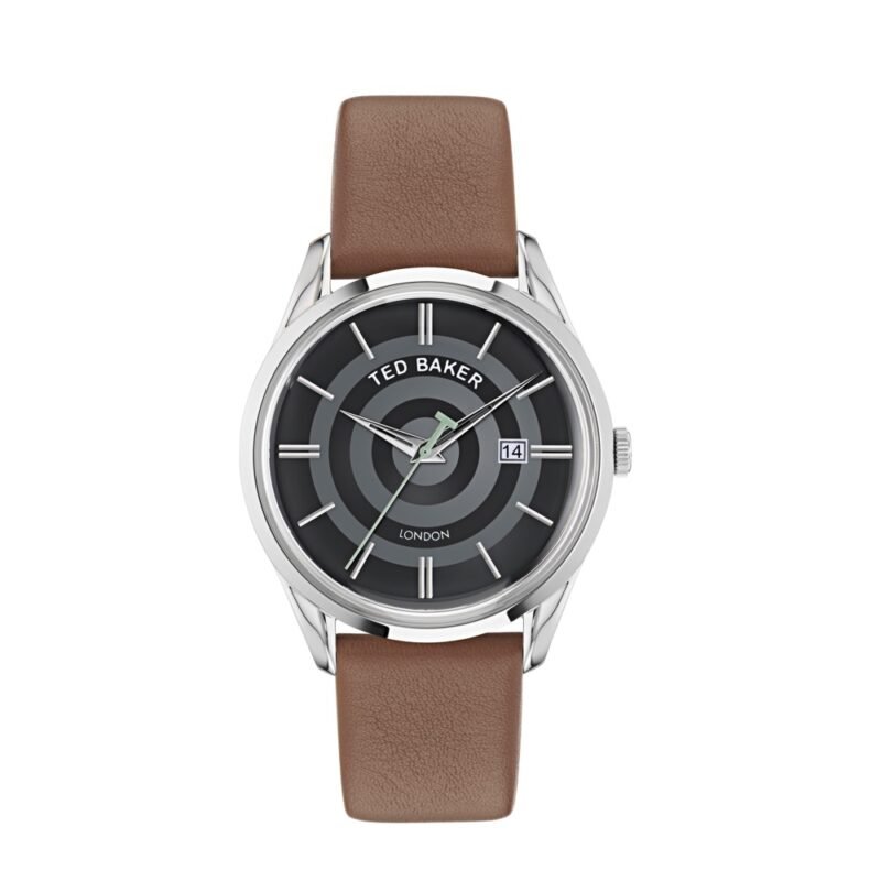 LEYTONN brown leather watch