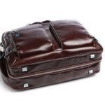Expandable Briefcase leather 15,6”