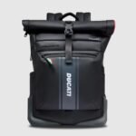 Roll top backpack for laptop "Piquadro x Ducati"