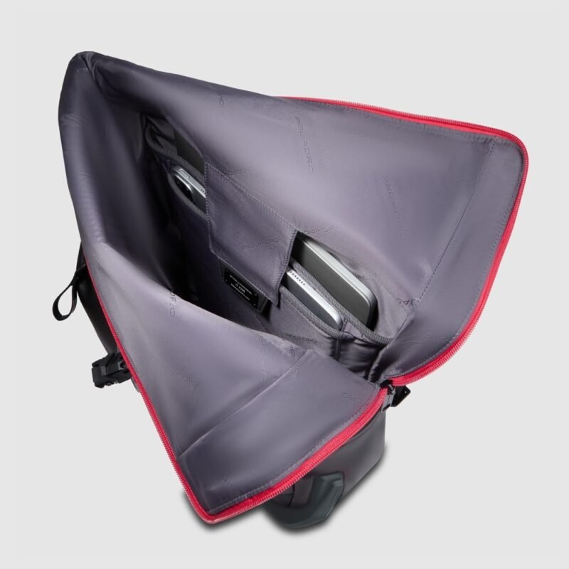Roll top backpack for laptop "Piquadro x Ducati"