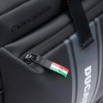 Roll top backpack for laptop "Piquadro x Ducati"