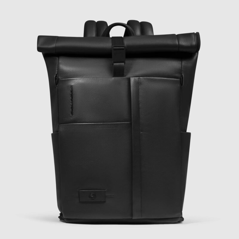 Leather commute Backpack