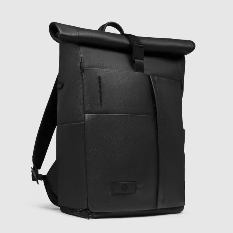 Leather commute Backpack