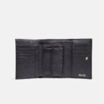 Leather compact wallet