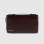 Travel document holder with top handle