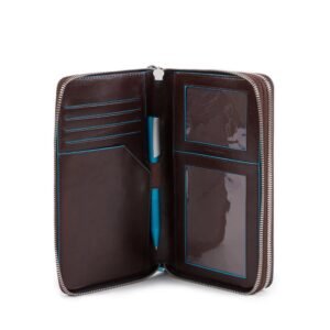 Travel document holder with top handle