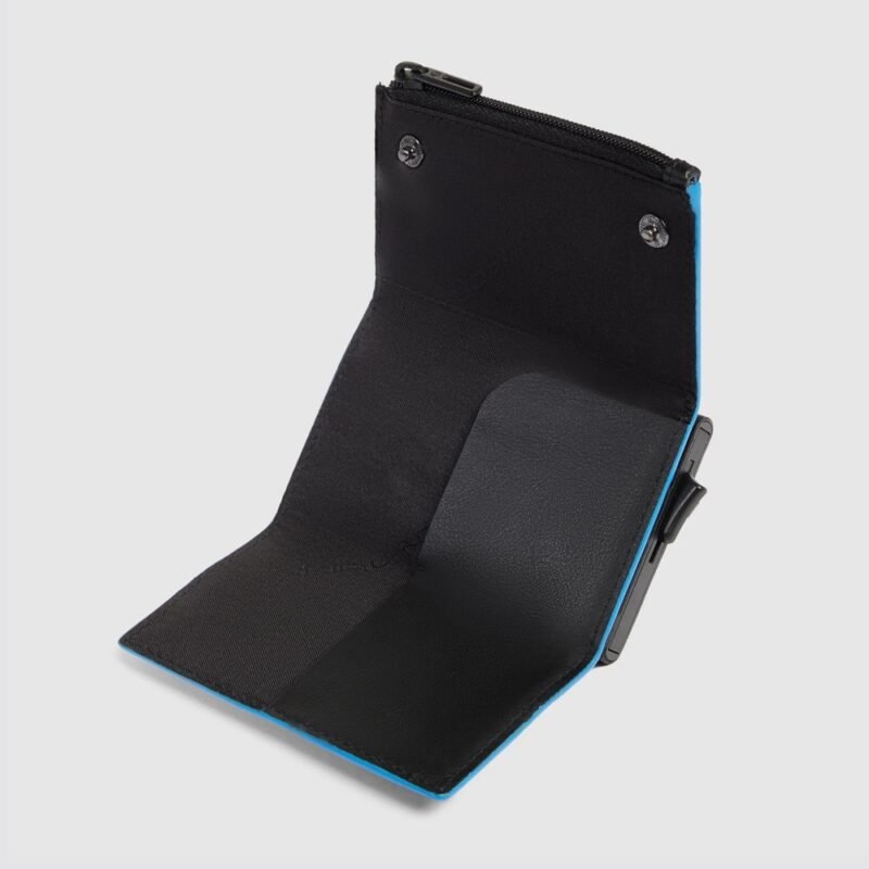 Pop-up compact wallet with money pocket