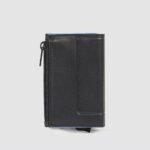 Pop-up compact wallet with money pocket