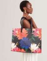 AMARDI Printed Dahlia Extra Large Icon Bag AMARDI Printed Dahlia Extra Large Icon Bag