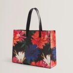 AMARDI Printed Dahlia Extra Large Icon Bag AMARDI Printed Dahlia Extra Large Icon Bag