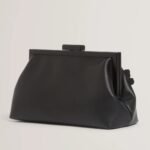 FIORELL Flower 3D Applique Clutch Bag