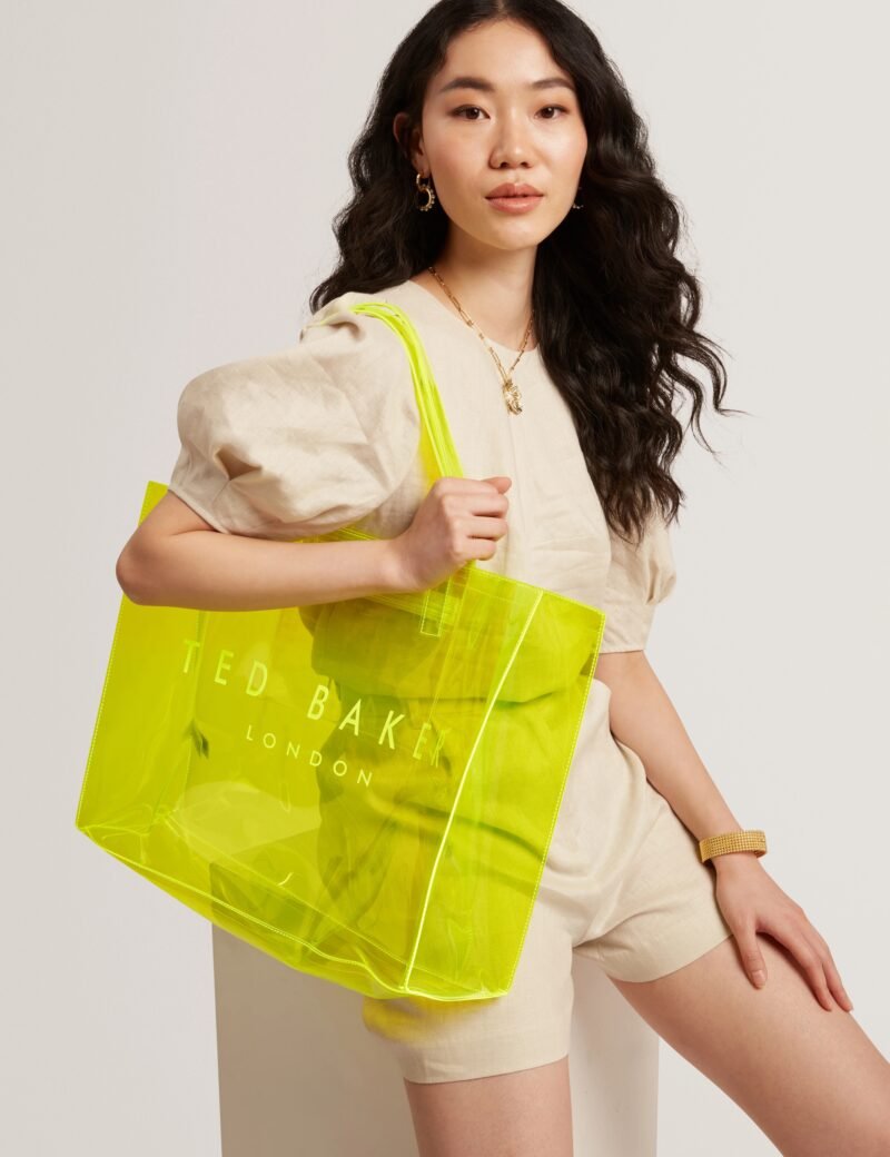 SHEAKON Transparent Extra Large Icon Bag