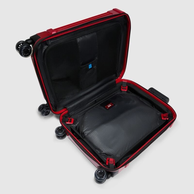 Piquadro x Ducati" limited-edition Cabin suitcase