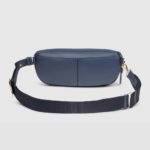 Leather bum bag with RFID protection