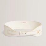 ANNALEE TB Hardware Logo Leather Waist Belt