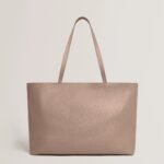 LENYYA Leather Wide Tote Bag