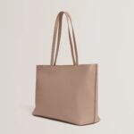 LENYYA Leather Wide Tote Bag