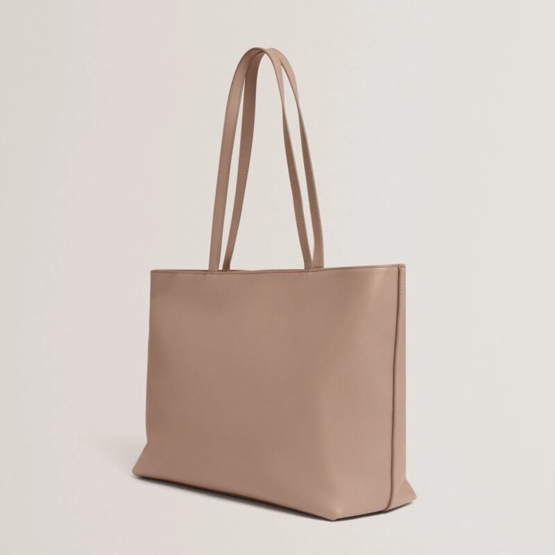LENYYA Leather Wide Tote Bag