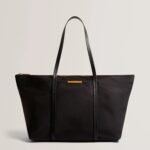 NYCOLE Nylon Large Wide Tote Bag