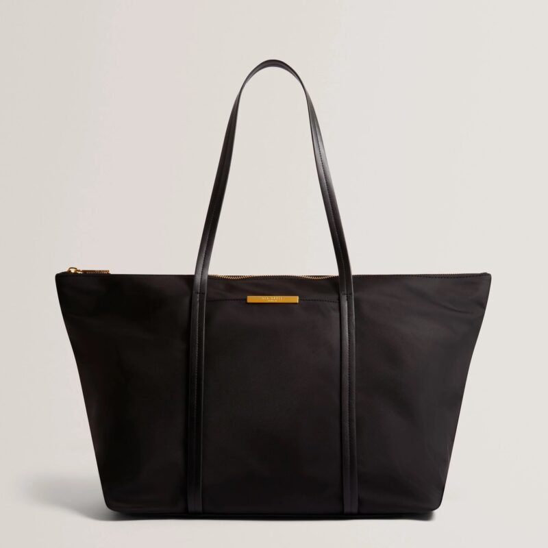NYCOLE Nylon Large Wide Tote Bag