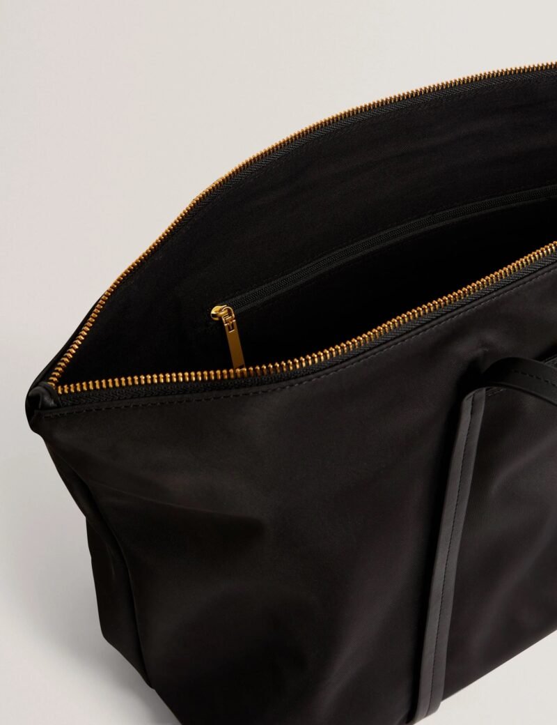 NYCOLE Nylon Large Wide Tote Bag