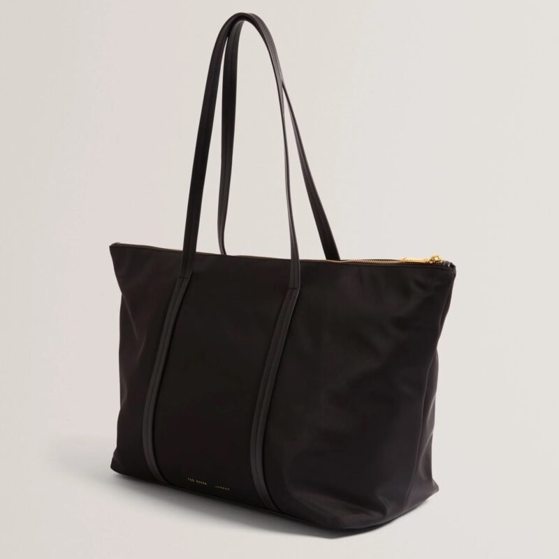 NYCOLE Nylon Large Wide Tote Bag