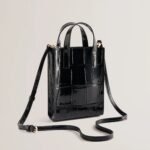 GATOCON Croc Effect Mini Icon Bag