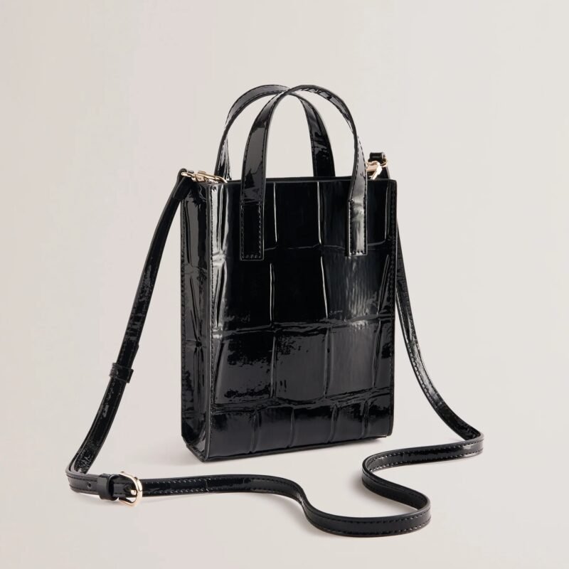 GATOCON Croc Effect Mini Icon Bag