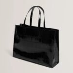 VIVVIEN Croc Effect Extra Large Wide Icon Tote Bag
