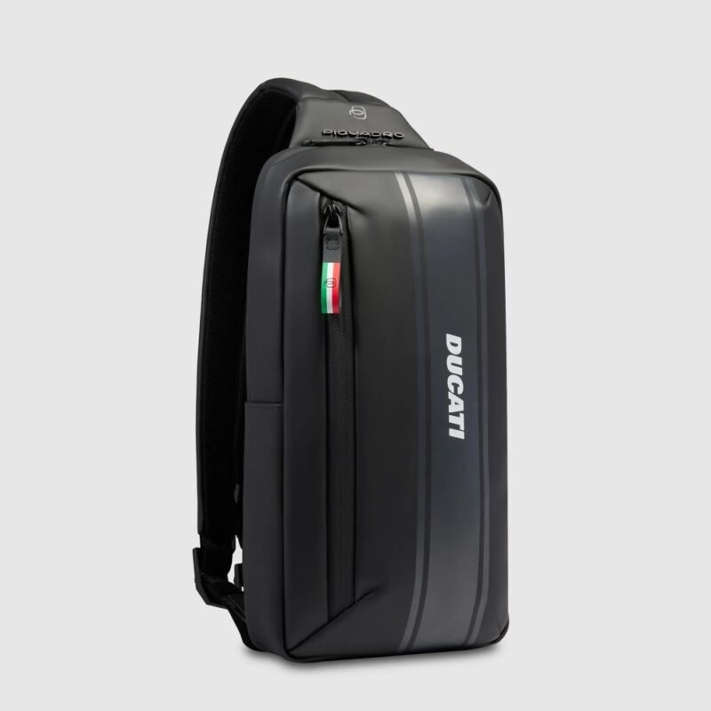 Sling bag to backpack Piquadro x Ducati