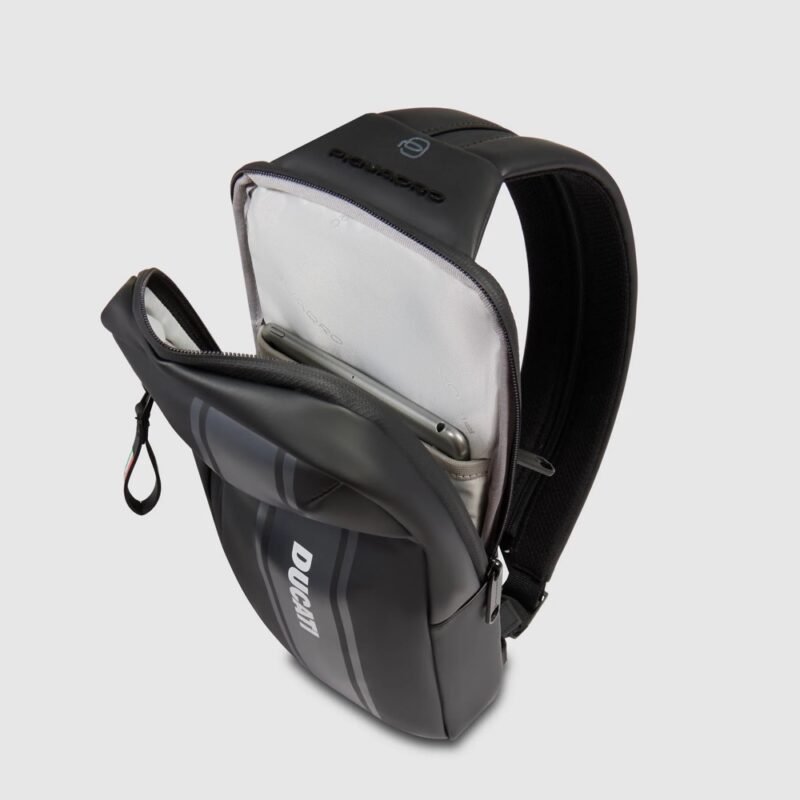 Sling bag to backpack Piquadro x Ducati