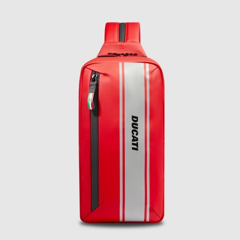 Sling bag to backpack Piquadro x Ducati