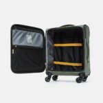 ECO COATED Soft Trolley Cabin Luggage (4 wheels)