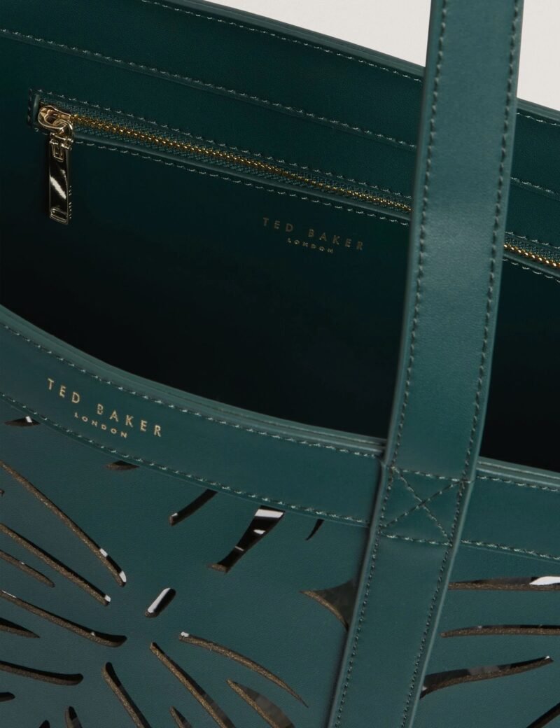 LEIIAN Leaf Detail Laser Cut Extra Large Tote