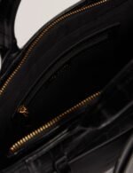 JJOSIA Croc Effect Knot Bow Crossbody Bag