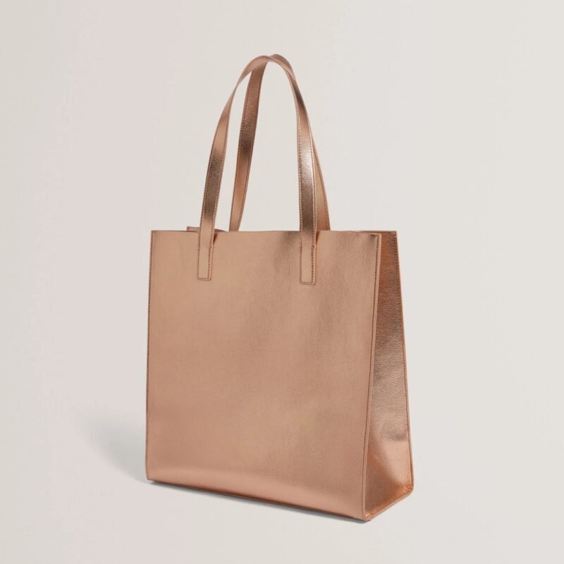 ROSMAH Rose Detail Metallic Large Icon Bag