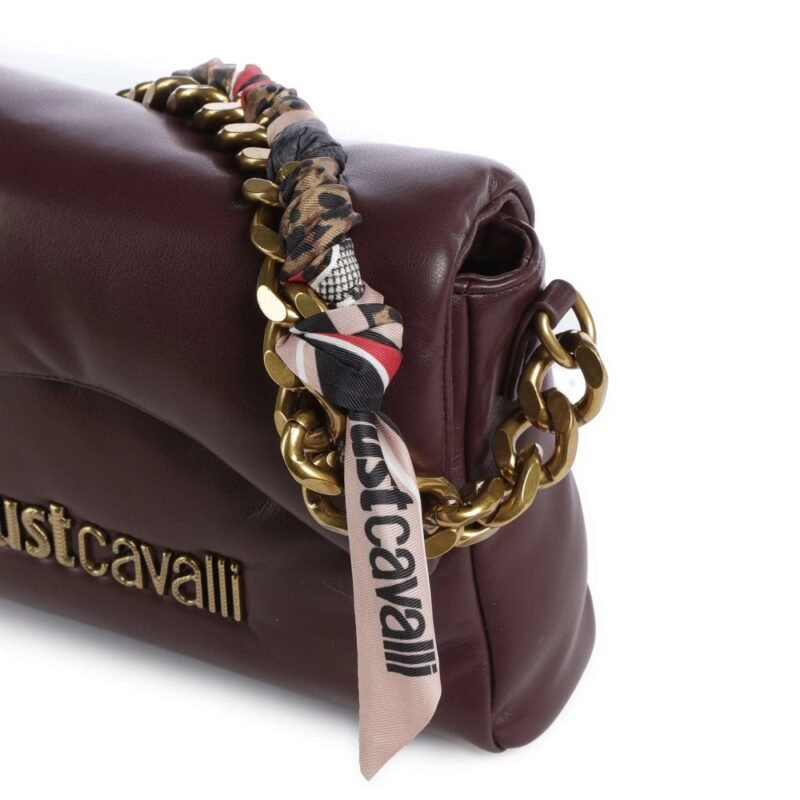 Puffy Shoulder bag with foulard