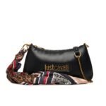 Crossbody bag with foulard